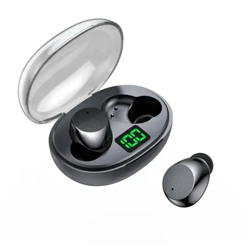 Olive Transparent Gaming Earbuds (Black)