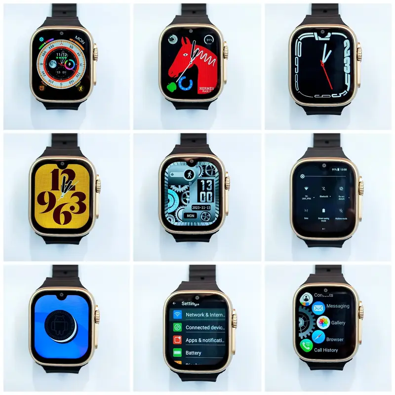 S9 Ultra 4G Android Dual Camera smartwatch 1GB 16GB