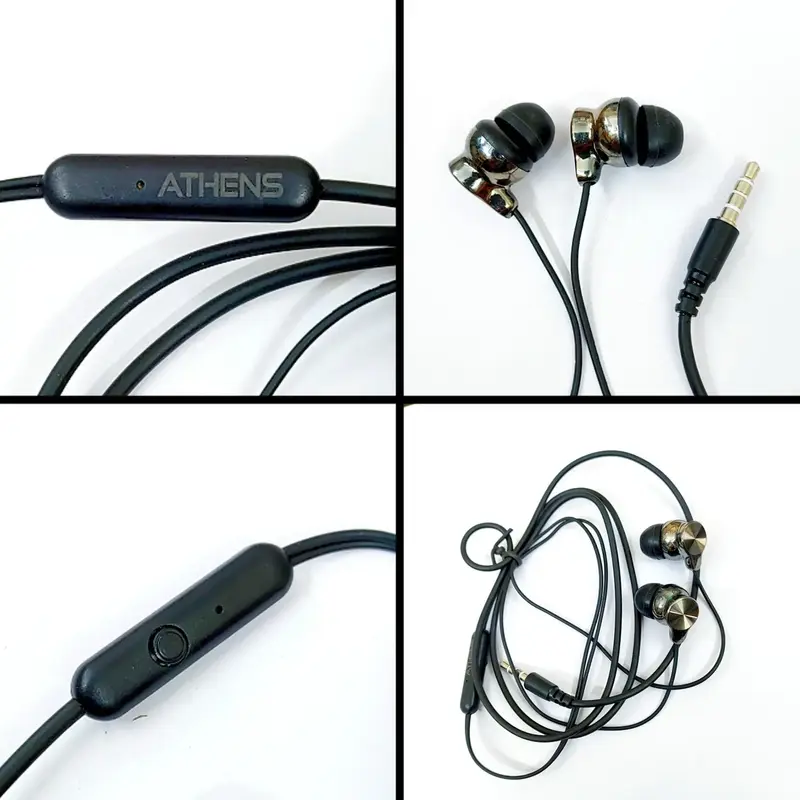 Athens HF01 Wired Headphones With High Bass